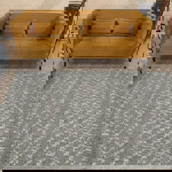 Moroccan-style thick shaggy rug 30 mm pile, non-shedding, pet-friendly