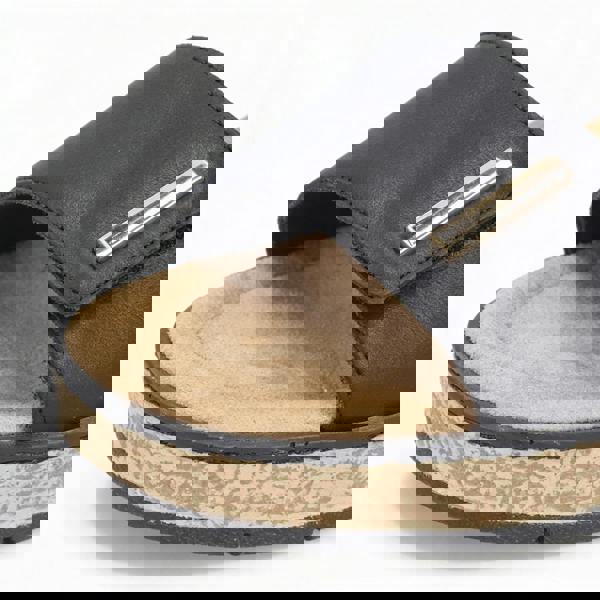 Rieker Rieker ROSE Womens Wedge Sandals Black