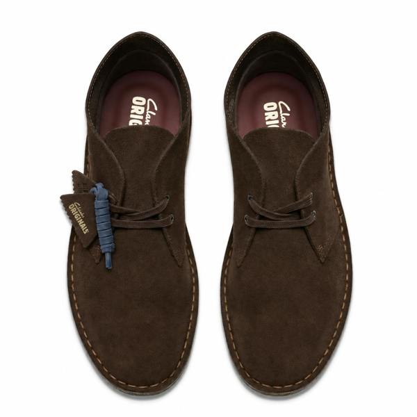 Clarks Originals Desert Boots Brown Suede