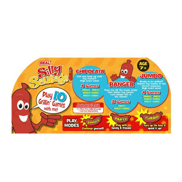 IDEAL Silly Sausage - The Super Speedy Sausage Reaction Game!