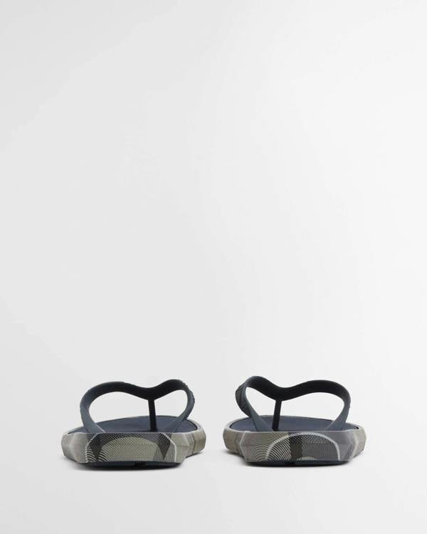 Barbour Oakdale Sandal - Navy/Dress Tartan