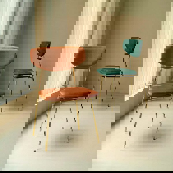 Urban Dining Chair, Velvet-Ritconcept-Rit Concept