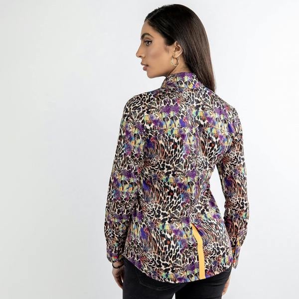 CATWOMAN LEOPARD  WOMENS  PRINT SHIRT – Premium Men's Patterned Shirt by Claudio Lugli | Bold Design, Tailored Fit, Best Printed Shirts