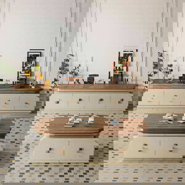 Rit Concept Uddin Rectangle Coffee Table With Storage