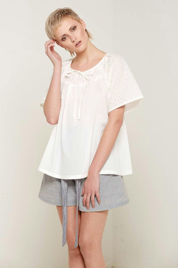 Bo Carter Anastasia Top - White