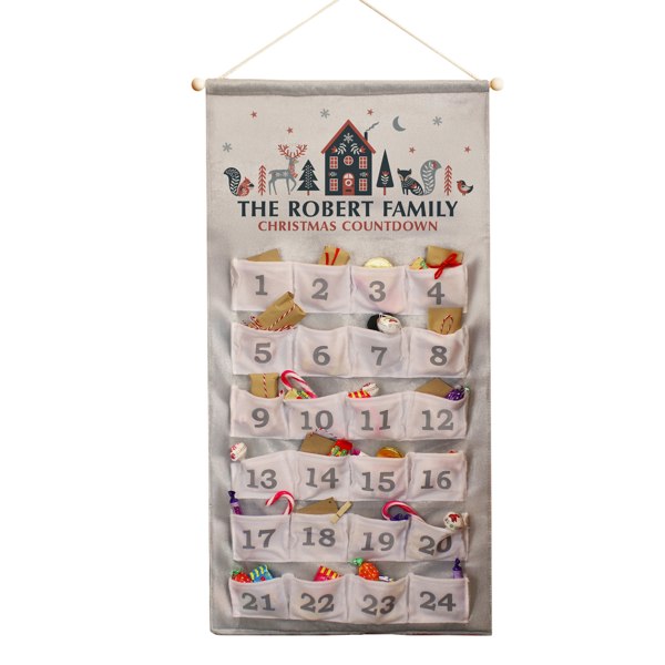 Personalised Memento Company Personalised Christmas Home Advent Calendar