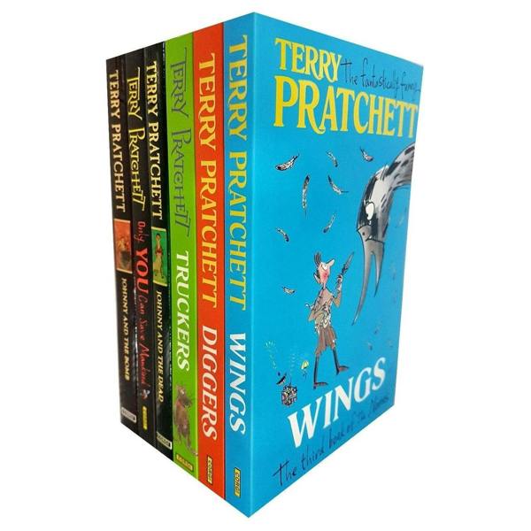 Terry Pratchett Bromeliad Trilogy and Johnny Maxwell Series Collection 6 Books Set