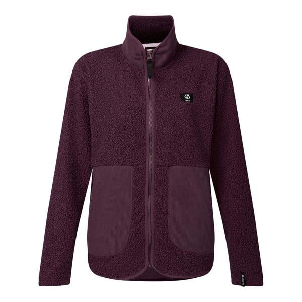 Dare 2B Womens/Ladies Zephyr Borg Fleece Jacket - Huckleberry - 