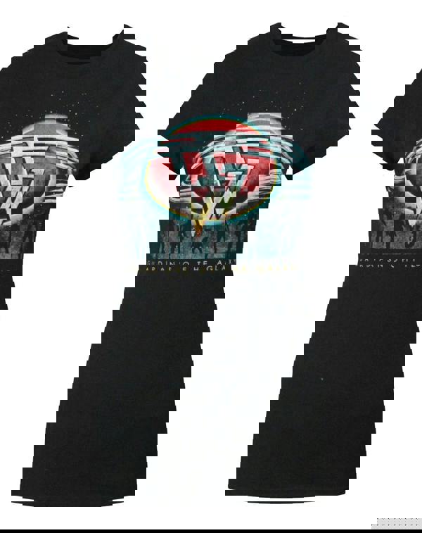 Marvel Womens Black Planet Short Sleeved T-Shirt