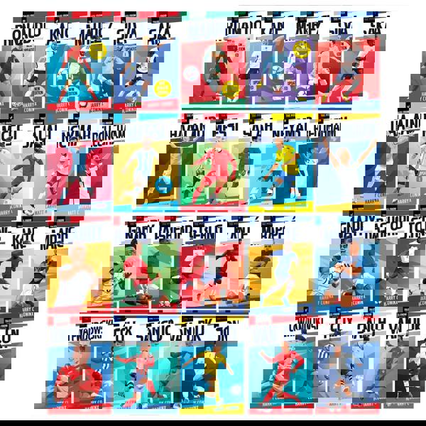 Tales from the Pitch Football Superstar Heroes 20 Books Collection Set By Harry Coninx and Matt Carver