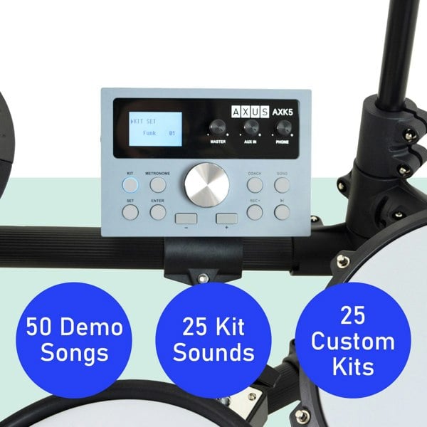 Axus AXK5 Electronic Mesh Head Drum Kit