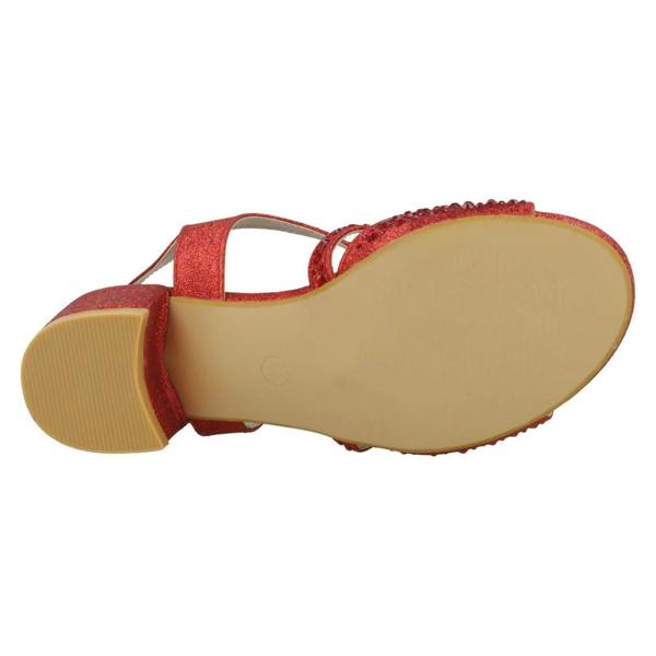 Spot On Girls Spot On Mid Heel Mule Sandals H1105
