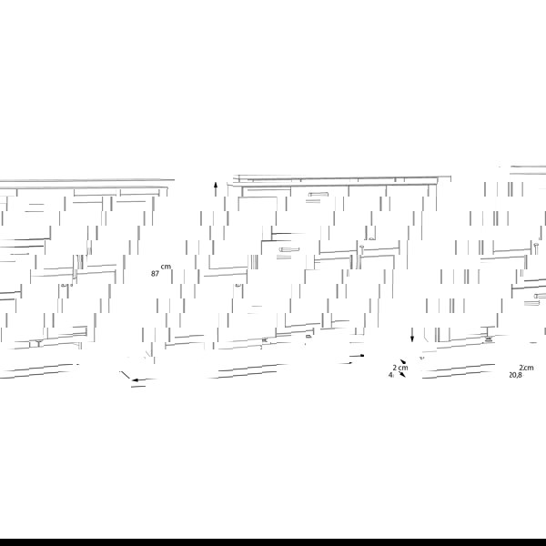 Furniture To Go Bohol Large Sideboard in Riviera Oak/Grey Oak