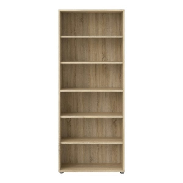 Furniture To Go Prima Bookcase 5 Shelves in Oak