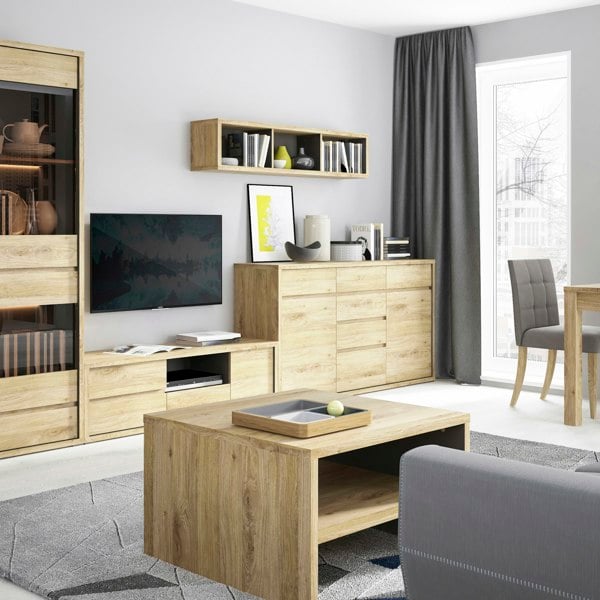 Furniture To Go Shetland Coffee Table with Shelf