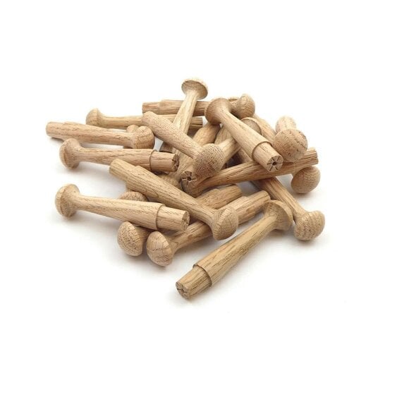 Oakcrafts Oak Shaker Peg 3.5" - Pack of 20