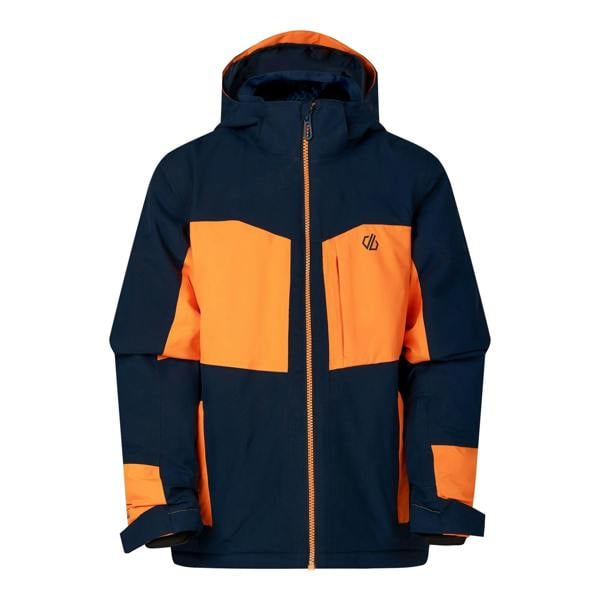 Dare 2B Childrens/Kids Rip It Ski Jacket - Navy/Electric Orange - 
