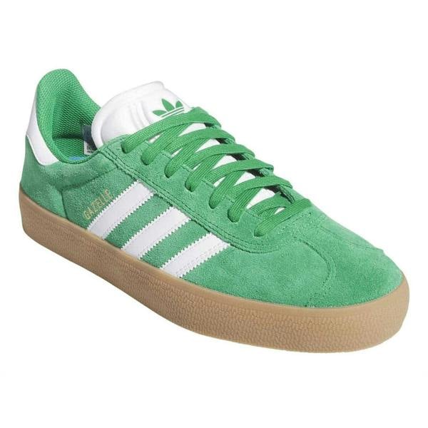Adidas Mens Gazelle Suede Skateboarding Trainers - Green - 