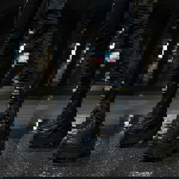 Buffalo ASPHA COM1 - Women’s Black Combat Platform Boots