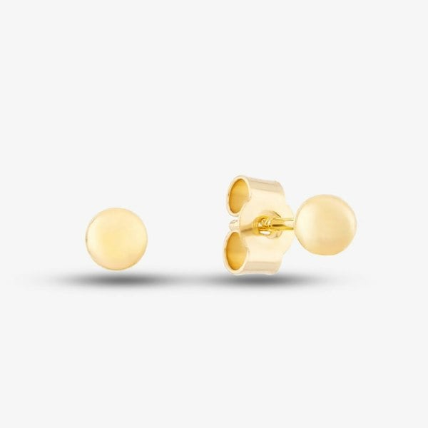T. H. Baker 9ct Yellow Gold Ball Stud Earrings SE068