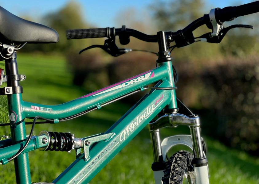 Dallingridge Melody 20" Girls Full Suspension Mountain Bike - Metallic Teal/White