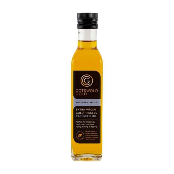 Cotswold Gold Rosemary Infused Rapeseed Oil (250ml)