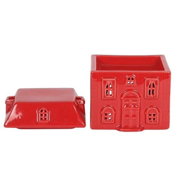 Serano Red Ceramic House Oil Burner