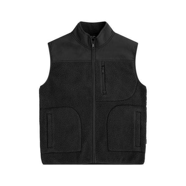 Animal Mens Henrick Borg Gilet - Black - 