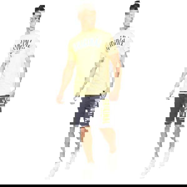 Crosshatch Mens Kensby Shorts - Navy - 