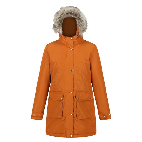 Regatta Womens/Ladies Voltera Heated Waterproof Jacket - Burnt Copper