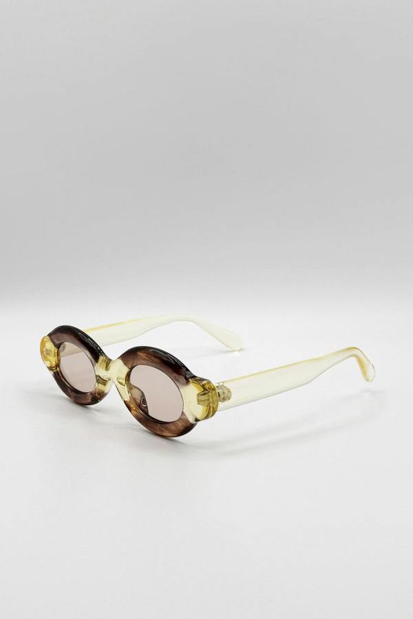 SVNX Bold Oval Sunglasses