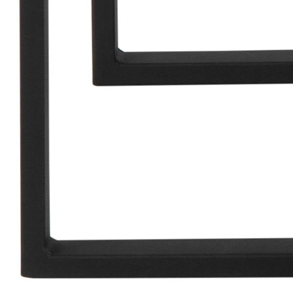 Wyld Haus Set of 3 Frederikssund Black Ceramic Nesting Coffee Tables