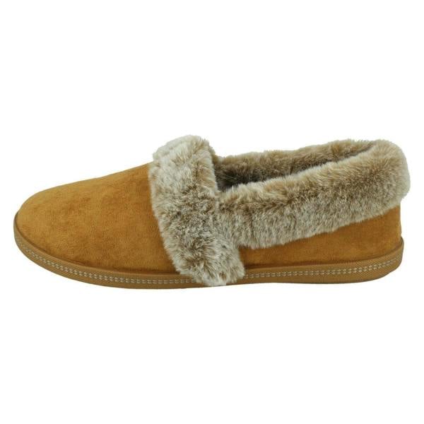 Skechers Ladies Skechers Cali With Memory Foam Vegan Full Slippers Team Toasty 32777
