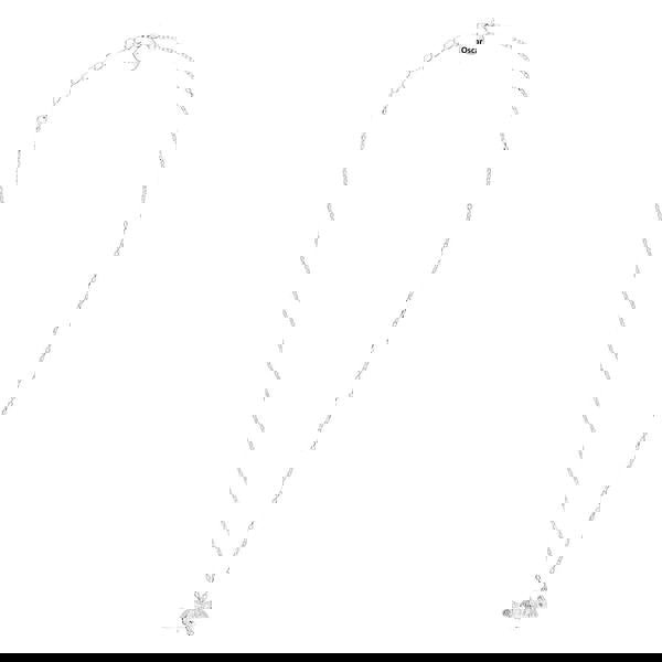 Mylee London Chinchilla Silver Necklace - Personalised