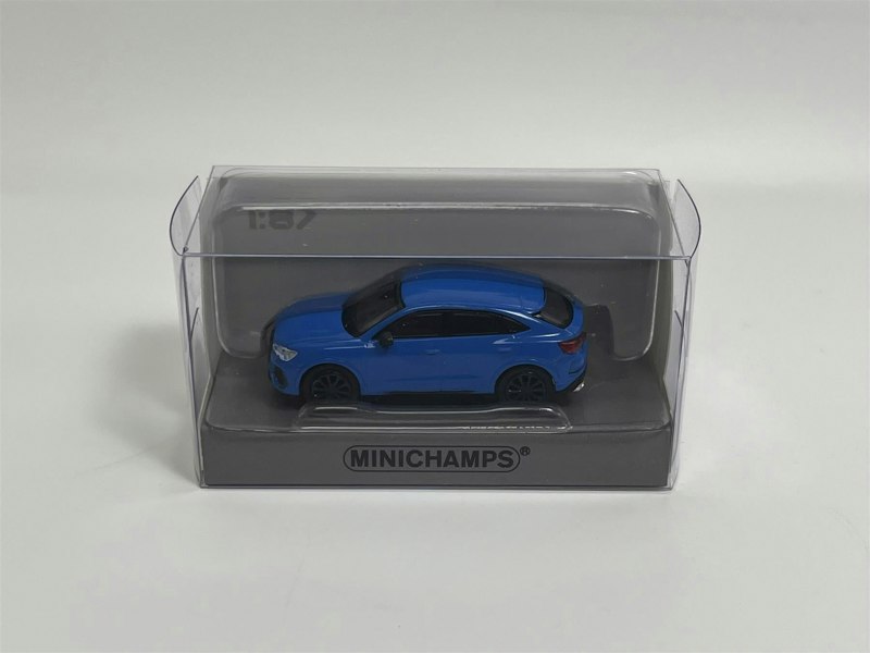 Minichamps Audi RS Q3 Sportback 2019 Blue 1:87 Minichamps 870010104