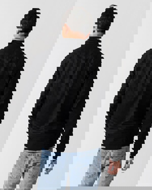 Lyle & Scott Mens Harrington Bomber Jacket - Z865 Jet Black