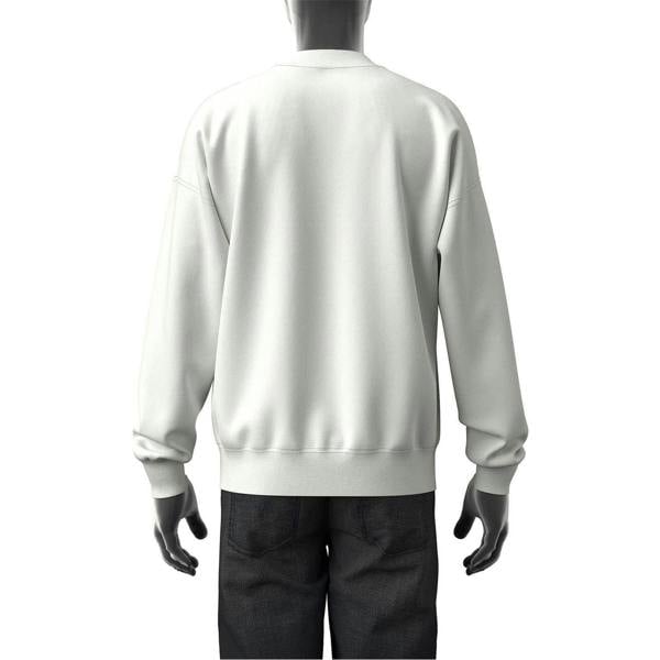 Diesel Mens Roby N1 Regular Sweatshirt - Off White - 