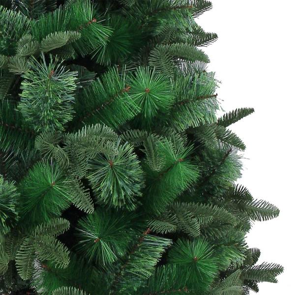 5ft to 8ft Green Artificial Christmas Tree Range with Mixed Tips and Easy Assembly image 8
