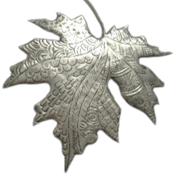 Lila Rasa Maple Leaf Hanging Ornament16.5X0.5X20