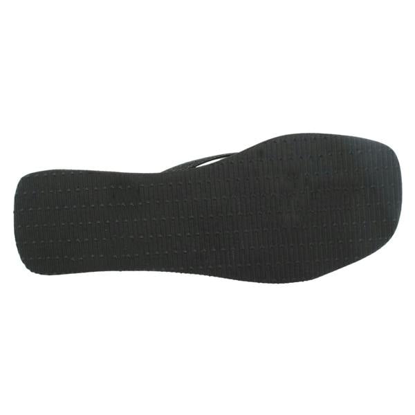 Spot On Ladies Spot On Squared Toe Flip Flops F00389