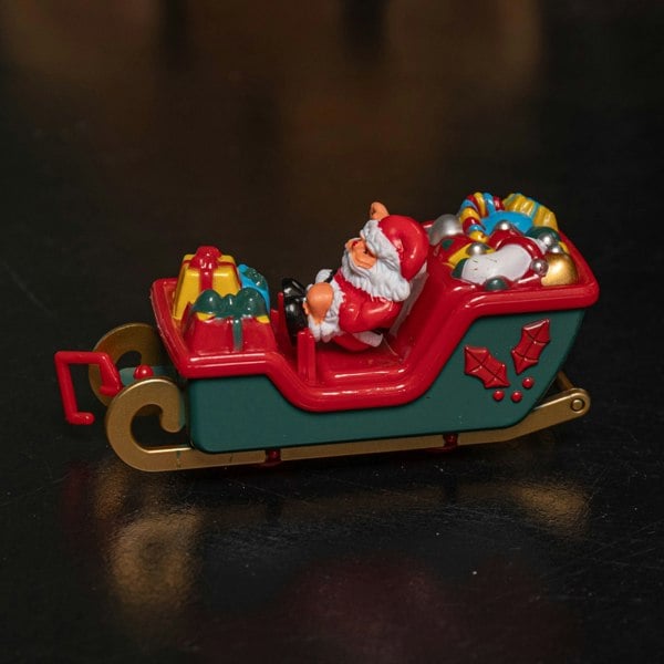 Samuel Alexander 20pc Battery Operated Light up Christmas Santa's Musical Train Set - Jingle Bells