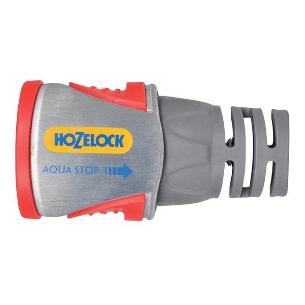 Hozelock 2035 Pro Metal Aquastop Hose Connector 12.5-15mm (1/2-5/8in) - Multi Colour - 