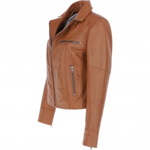 Ashwood 'Eva' Ladies  Ashwood Leather Biker Jacket: AWL-1991
