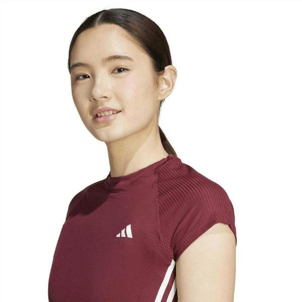 Adidas Womens/Ladies Hyperglam T-Shirt - Red - 