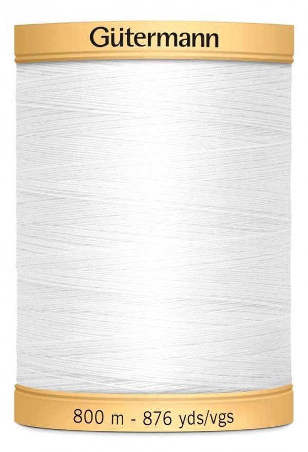 Gutermann Cotton Sewing Thread 800m Cotton Thread Suitable For Dressmaking