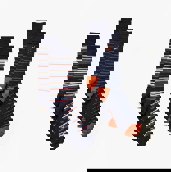 Joules KINGSBURY Mens Socks Navy/Ginger