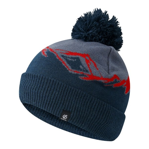 Dare 2B Kids Fernie Bobble Hat - Blue Indigo/Moonlight Denim