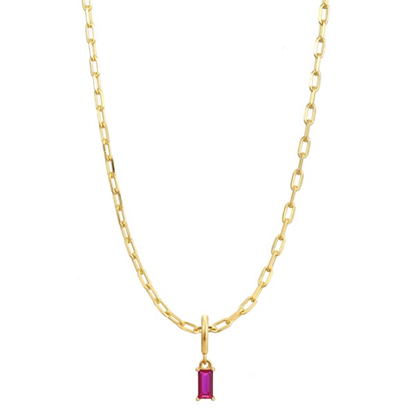 Gold Trip Charm Necklace Chain
