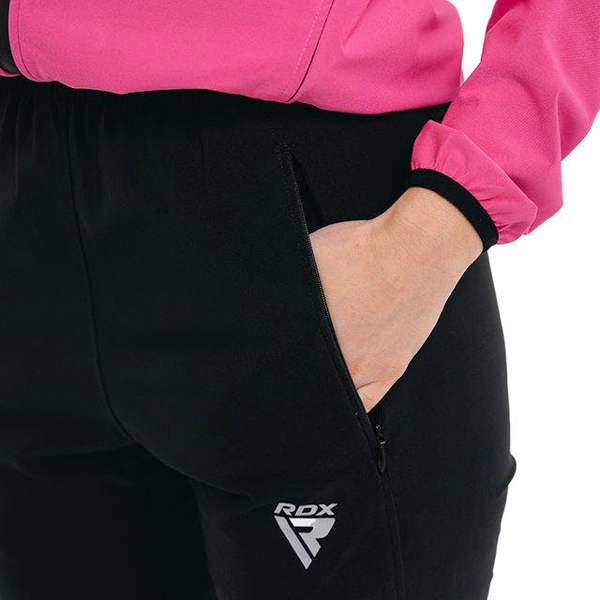 RDX Sports CLOTHING SAUNA SUIT H2 PINK BLACK