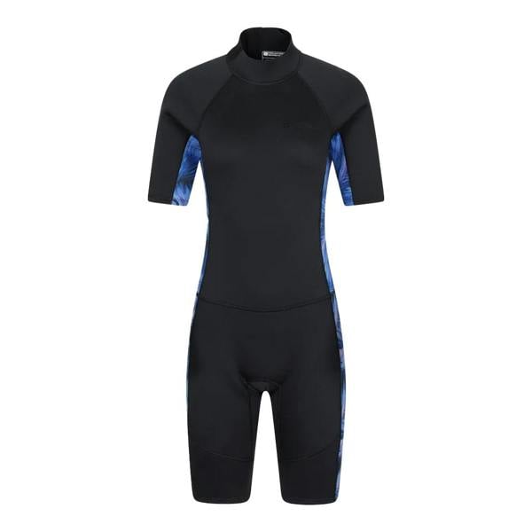 Mountain Warehouse Womens/Ladies Shorty Printed Wetsuit - Purple - 